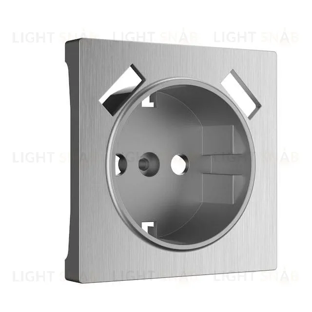 Накладка для розетки USB Werkel, серебряный рифленый a051365 a051365