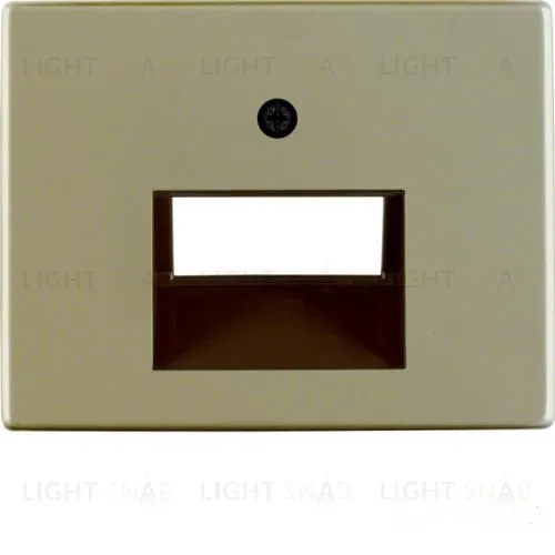 Центральная панель для UAE/E-DAT Design/Telekom розетка ISDN, Arsys, цвет: светло-бронзовый, металл 14100001 14100001