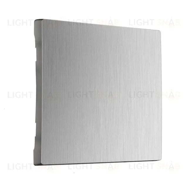 Клавиша для выключателя перекрестного Werkel, серебряный рифленый a051354 a051354