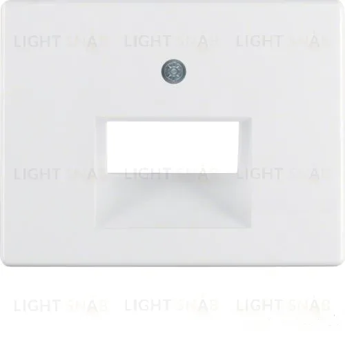 Центральная панель для UAE/E-DAT Design/Telekom розетка ISDN, Arsys, цвет: полярная белизна, с блеском 14090069 14090069