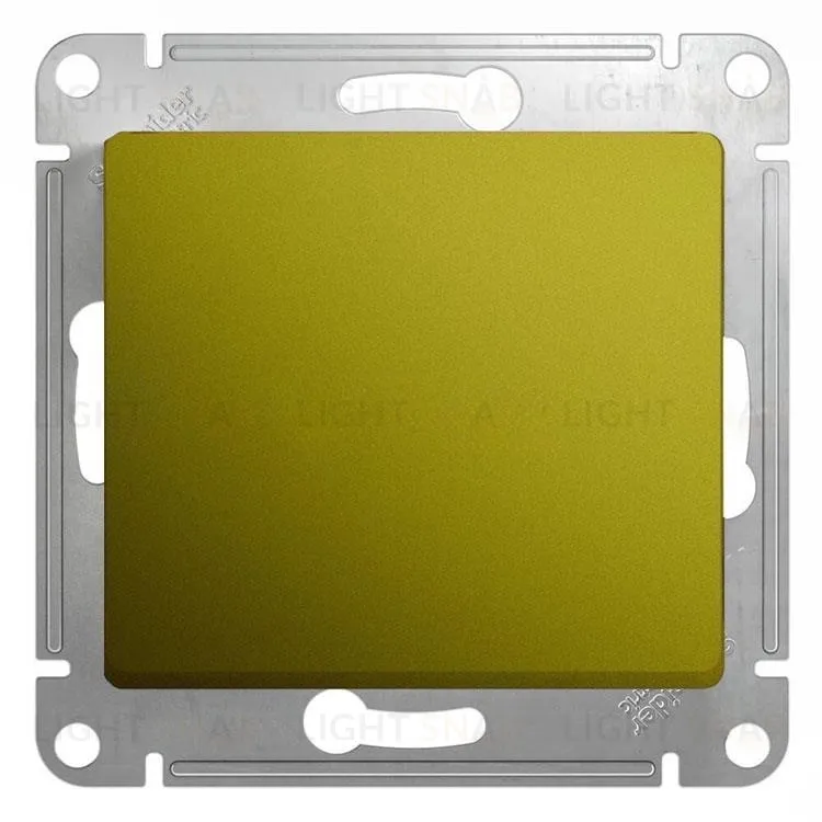 Кнопочный выключатель Schneider Electric Glossa фисташковый GSL001015 GSL001015