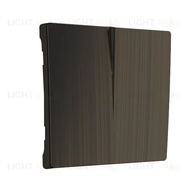 Набор клавиш для выключателя двухклавишного Werkel, бронзовый a051060 a051060