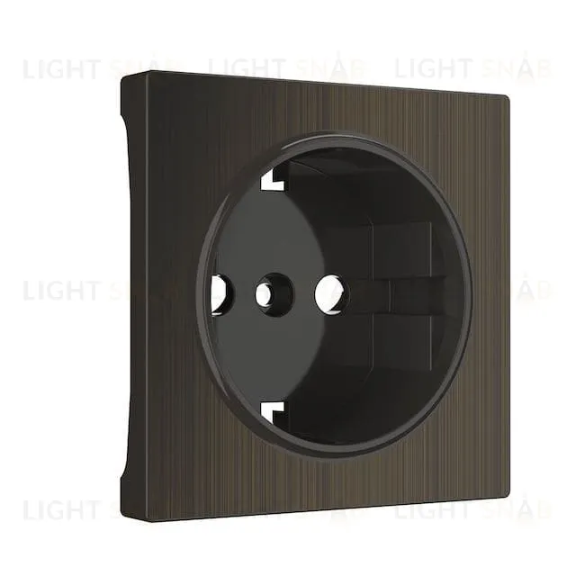 Накладка для розетки IP20 Werkel, бронзовый a051065 a051065