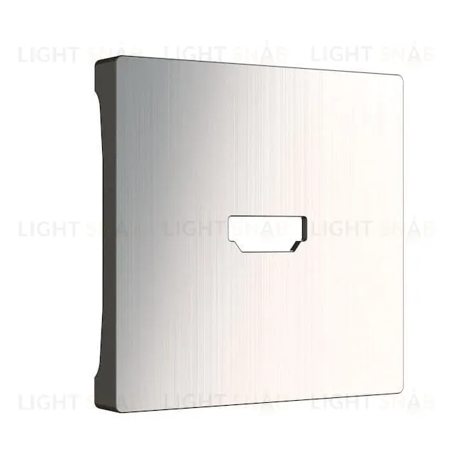 Накладка для розетки HDMI Werkel, глянцевый никель a040418 a040418