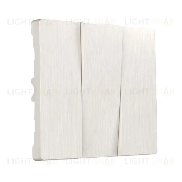 Набор клавиш для выключателя трехклавишного Werkel, перламутровый рифленый a051179 a051179