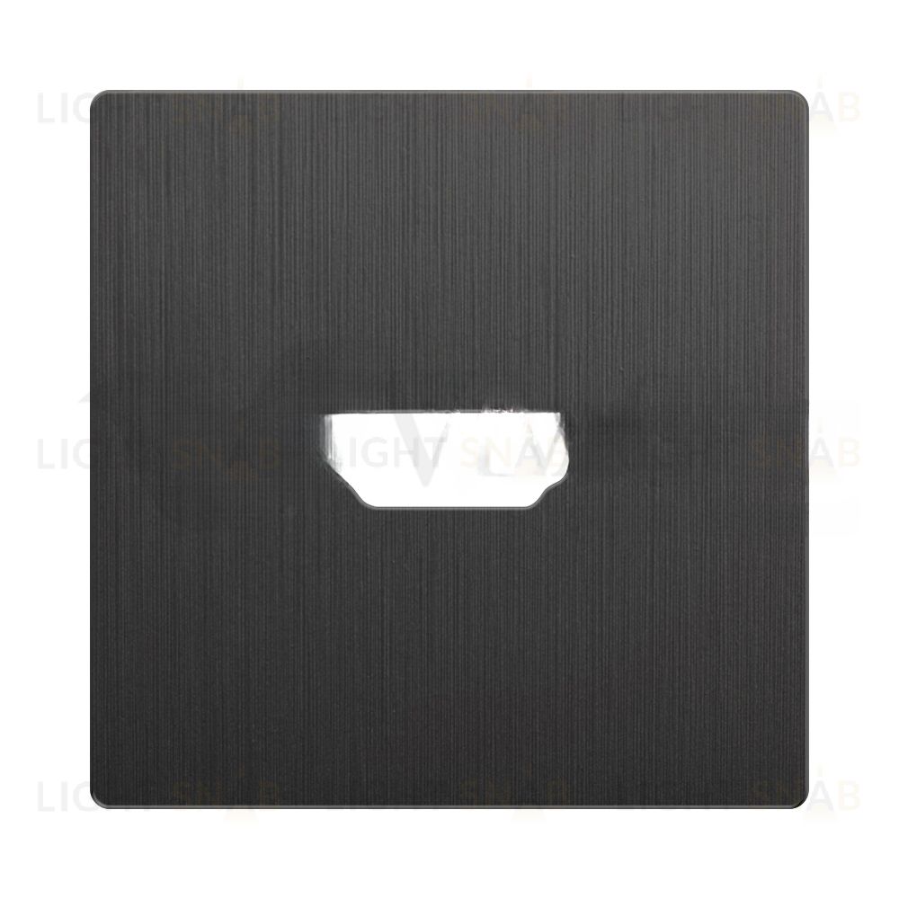 Накладка для розетки HDMI Werkel (графит рифленый) a050744 a050744