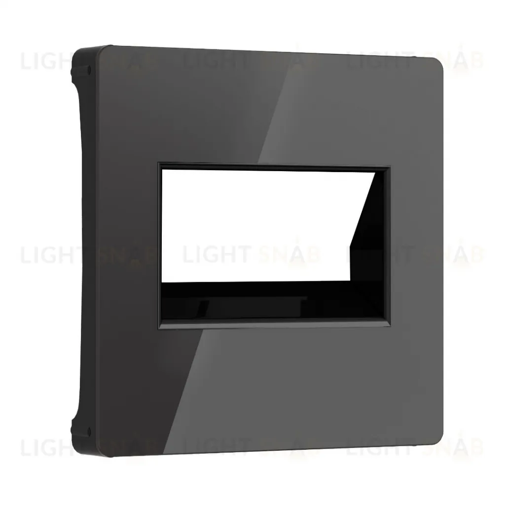 Интернет розетка двойная Werkel 5 категории RJ-45 черный акрил a051115+a064021 a051115 + a064021