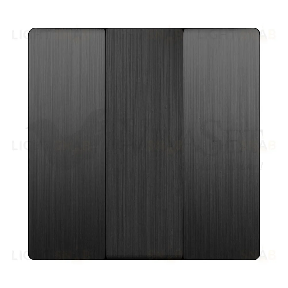 Набор клавиш для выключателя трехклавишного Werkel (графит рифленый) a050742 a050742