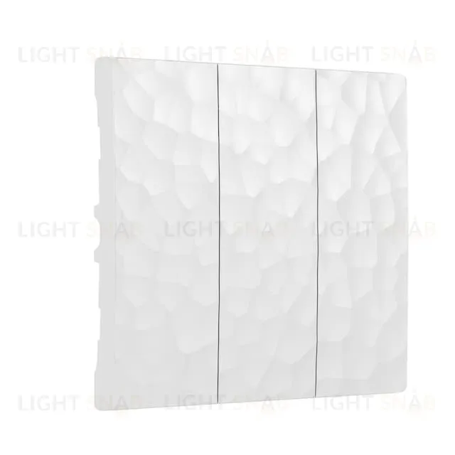 Клавиша Werkel для трехклавишного выключателя белый hammer a052035 a052035