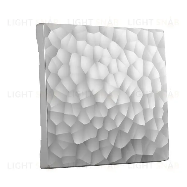 Клавиша Werkel для выключателя перекрестного серебряный hammer a052081 a052081