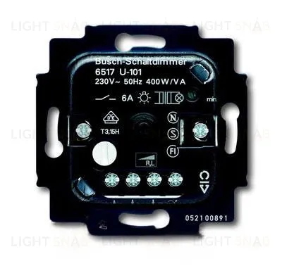 ABB BJE механизм светорегулятора 2-400Вт (LED лампы 2-100 Вт) 2CKA006512A0345 2CKA006512A0345