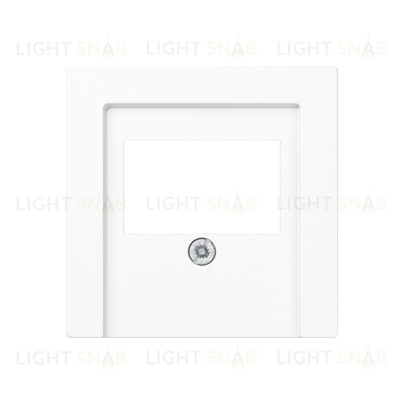 Jung A 500 Белая накладка розетки TAE, моно-/стерео аудио розетки A569PLTWW A569PLTWW