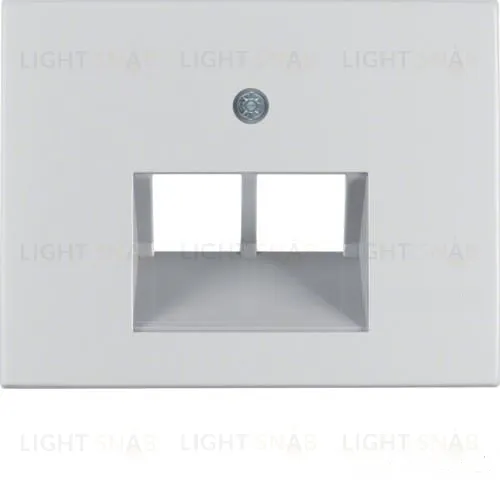 Центральная панель для UAE/E-DAT Design/Telekom розетка ISDN, K.5, цвет: алюминий 14097003 14097003