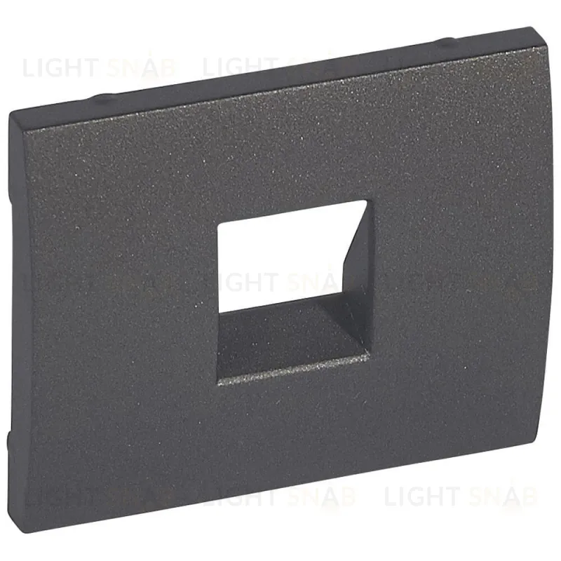 Legrand Galea Life Темная Бронза Накладка 1-ой ТЛФ-комп розетки 771295 771295