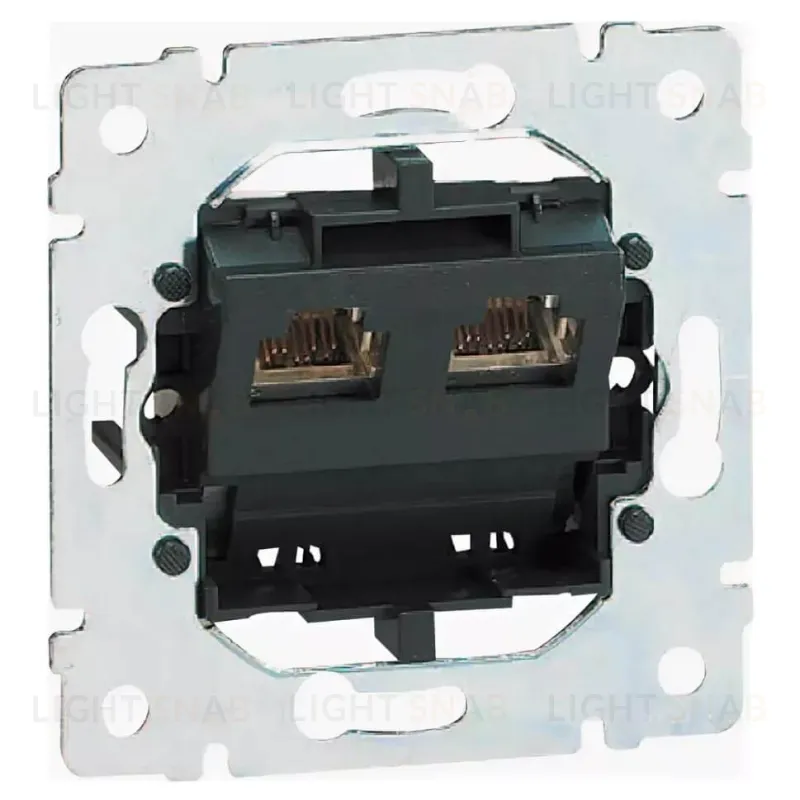 Legrand PRO 21 Мех Розетка ТЛФ 2-ая RJ 11 4 контакта 775939 775939