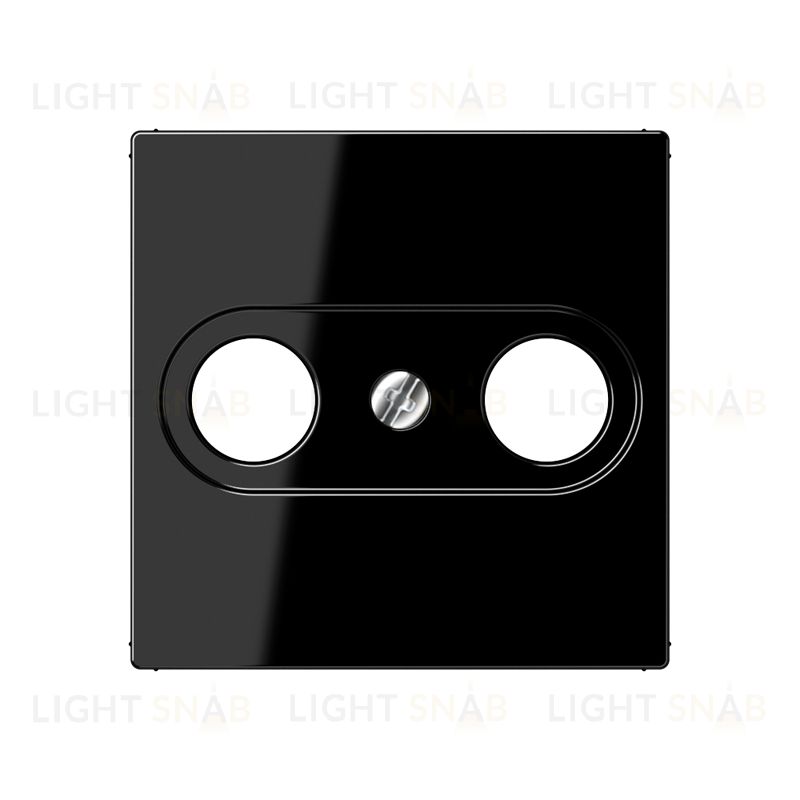 Jung A 500 Черный накладка TV-FM розетки A561PLTVSW A561PLTVSW