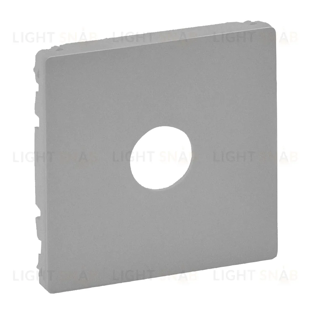 Valena Life. Лицевая панель для розеток ТВ. Алюминий 754762 754762