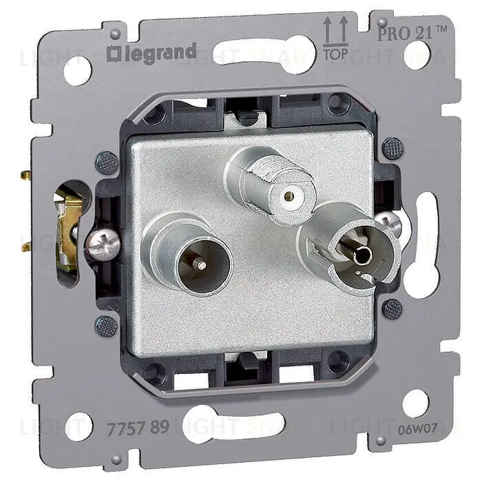 Legrand PRO 21 Мех Розетка TV-FM-SAT 1,5 dB для Galea Life 775789 775789