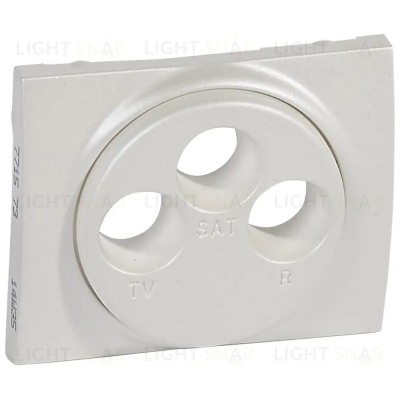 Legrand Galea Life Жемчуг Накладка TV-FM-SAT розетки 771573 771573