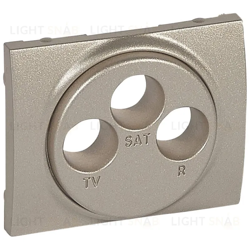 Legrand Galea Life Титан Накладка TV-FM-SAT розетки 771473 771473