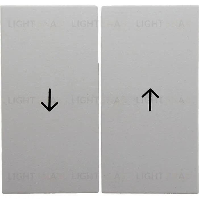 Клавиши с оттиском «Стрелка», S.1, цвет: полярная белизна, глянцевый 16258989 16258989