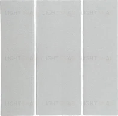 Клавиши для трехклавишного выключателя, S.1, цвет: полярная белизна, глянцевый 16658989 16658989