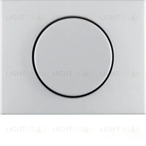 Центральная панель с регулирующей кнопкой для поворотного диммера, K.5, цвет: алюминиевый 11357003 11357003