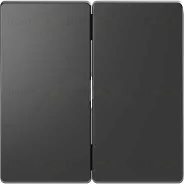 Клавиша двойная Merten D-life антрацит MTN3400-6034 MTN3400-6034