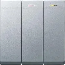 Merten SM Алюминий Клавиша 3-ая MTN311960 MTN311960