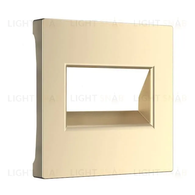 Накладка для двойной розетки Еthernet RJ-45 Werkel, шампань a050852 a050852