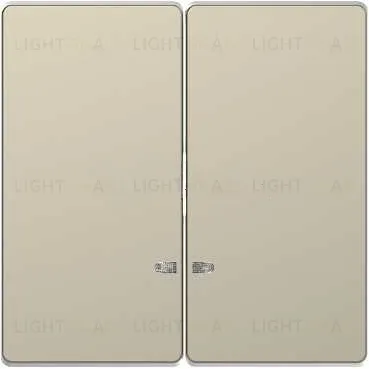 Клавиша двойная с окошком Merten D-life сахара MTN3420-6033 MTN3420-6033