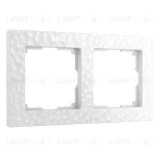 Рамка двойная Werkel Hammer белый a052515 a052515