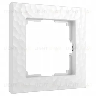 Рамка одинарная Werkel Hammer белый Рамка одинарная Werkel Hammer белый a052511 a052511