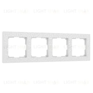 Рамка четверная Werkel Hammer белый a052523 a052523