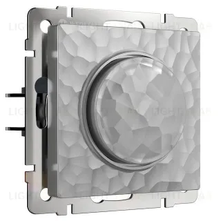 Светорегулятор поворотный Werkel Hammer до 600 Вт серебряный a052068 a052068