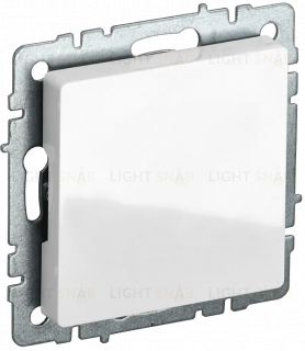 Заглушка IEK Brite, белый BR-PL10-K01 BR-PL10-K01