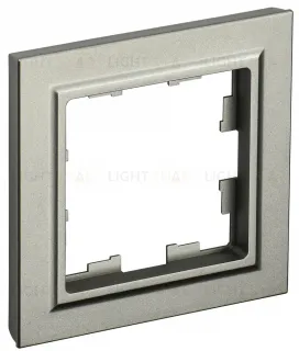 Рамка одинарная IEK Brite шампань BR-M12-K37 BR-M12-K37