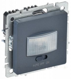 Датчик движения инфракрасный 500 Вт, высота 0,8-1,4м IEK Brite маренго BR-MS10-N-150-05-K35 BR-MS10-N-150-05-K35