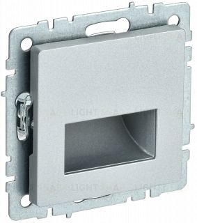 Подсветка белая LED встраиваемая 4000K IEK Brite алюминий BR-FL20-K47 BR-FL20-K47