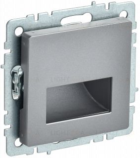 Подсветка белая LED встраиваемая 4000K IEK Brite сталь BR-FL20-K46 BR-FL20-K46