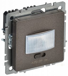 Датчик движения инфракрасный 500 Вт, высота 0,8-1,4м IEK Brite темная бронза BR-MS10-N-150-05-K45 BR-MS10-N-150-05-K45