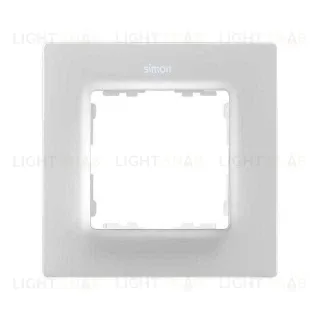 Рамка одинарная Simon 82 Concept белый матовый 8200617-090 8200617-090