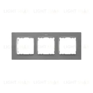 Рамка тройная Simon 82 Concept титан матовый 8200637-092 8200637-092