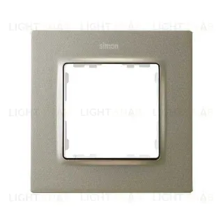Рамка одинарная Simon 82 Concept шампань матовый 8200617-094 8200617-094