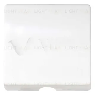 Кабельный вывод для провода сечением до 2,5 мм, Simon 82 Concept, белый матовый 75801-39+8200051-090 75801-39 + 8200051-090