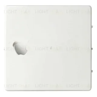 Одноклавишный выключатель с подсветкой 10А/250В Simon 82 Concept, белый матовый 75104-39+8200111-090 75104-39 + 8200111-090