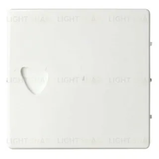 Одноклавишный проходной выключатель (из 2-х мест) с подсветкой 10А/250В Simon 82 Concept, белый матовый 75204-39+8200111-090 75204-39 + 8200111-090