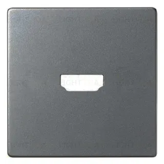 Розетка HDMI мама-мама Simon 82 Concept, титан матовый 7501094-039+8201094-096 7501094-039 + 8201094-096