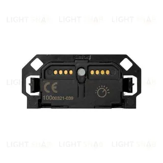 Светорегулятор с отсечкой фазы (2/3 провода) 0-240Вт (0-100Вт LED) Simon 100 230В, белый глянец 10000321-039+10001020-130 10000321-039 + 10001020-130