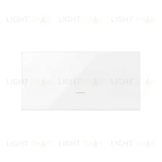 Выключатель одноклавишный проходной нажимной Simon 100 16А/250В, белый глянец 10000211-039+10000010-130 10000211-039 + 10000010-130